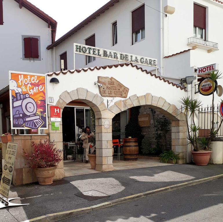 Hotel De La Gare Hendaye Exterior foto